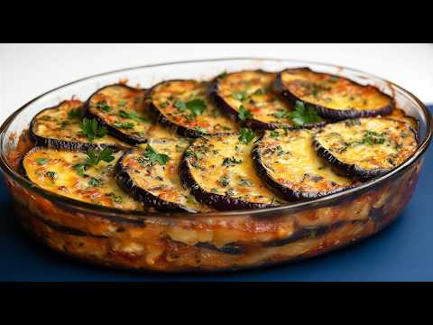 Die Aubergine, die alle verrückt macht! Das beste Auberginenrezept! Schnelles Abendessen!