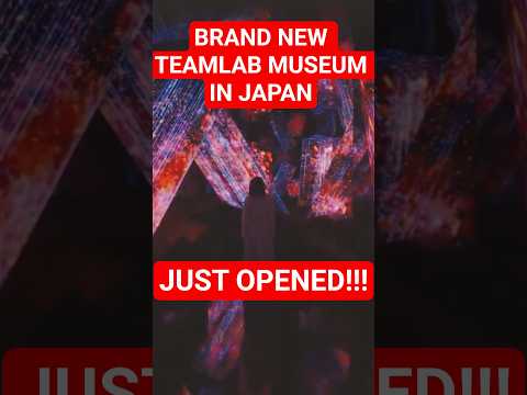 The LARGEST Teamlab Museum in Japan JUST OPENED! Teamlab Biovortex in Kyoto