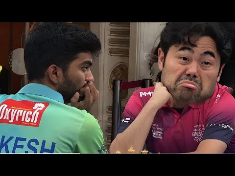 Hikaru (World No.2) vs Gukesh (World Champion)