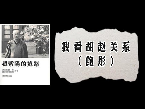 12 我看胡赵关系（鲍彤）