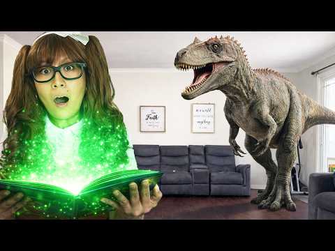 Dinosaurs Escape From a Magical Book! 🦖✨ | Fun Dinosaur Story for Kids
