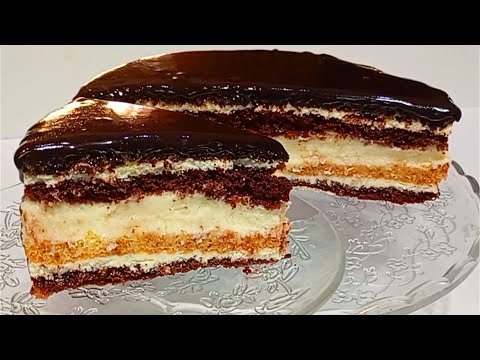 Bird's Milk cake made with an old recipe! Light, tender, and incredibly delicious