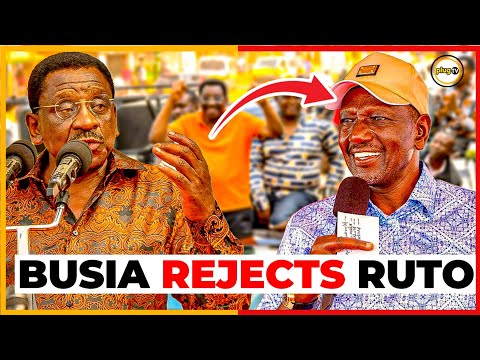 ODM CIVIL WAR: Orengo INCITES Massive Crowd to Reject Ruto in Busia  |Plug Tv Kenya