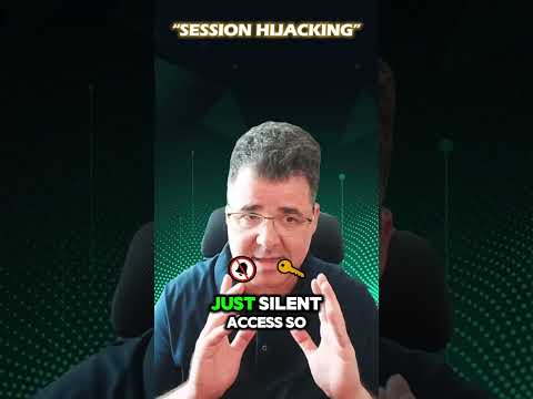 Session Hijacking Explained in less than 90 Seconds #SessionHijacking #Cybersecurity #EthicalHacking