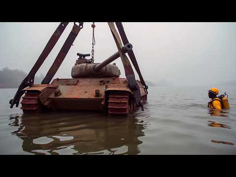 Experts Recover a WW2 Tank from a River – Can It Still Run? by @Vasiliy Panasenko