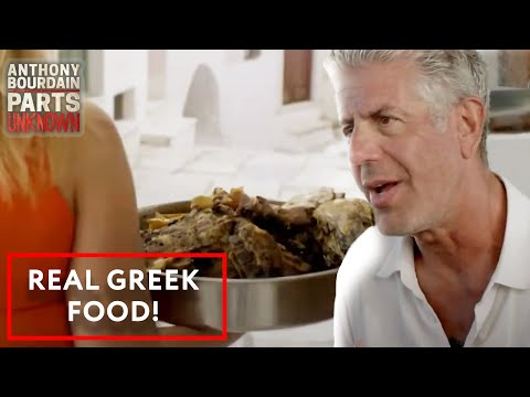 Bourdain Tries Authentic Greek Cuisine | Anthony Bourdain Parts Unknown