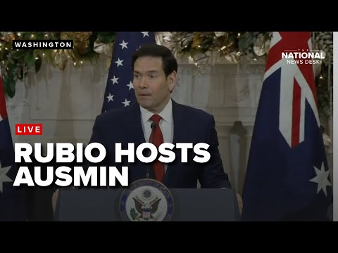 Secretary of State Rubio hosts Australia-U.S. Ministerial Consultations