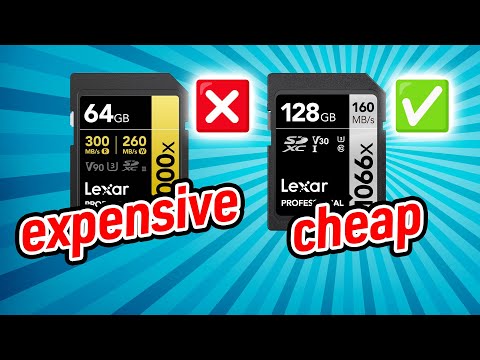 Are you using the wrong SD-card for your camera? Watch before you buy!