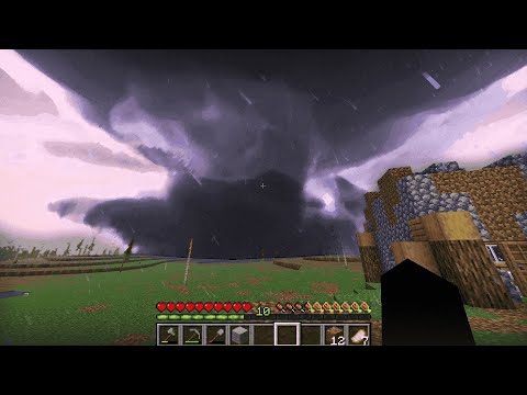 This is Minecraft's DEADLIEST Tornado Mod..