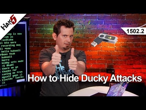 How to Hide Keystroke Injection, Hak5 1502.2 [Cyber Security Education]