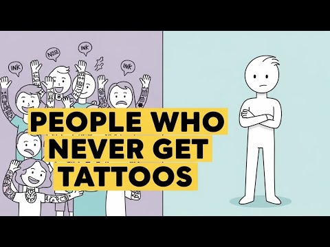 Psychology of People Who Never Get Tattoos