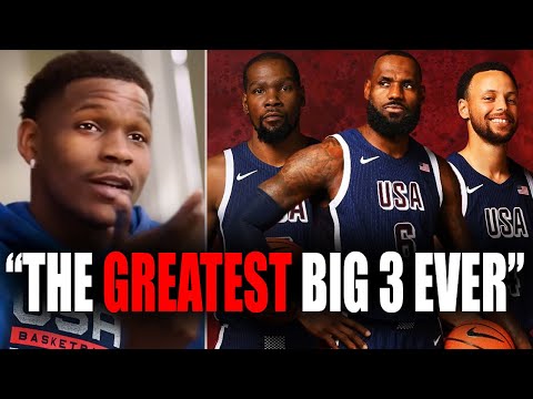 2024 Team USA Roster On The Greatest Big 3 Ever? LeBron, Curry & KD - USA Olympic Basketball