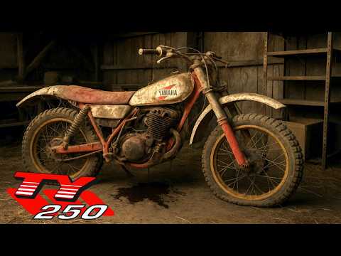 Restoration Of An Abandoned Yamaha TY 250 - Genuine Barn Find!