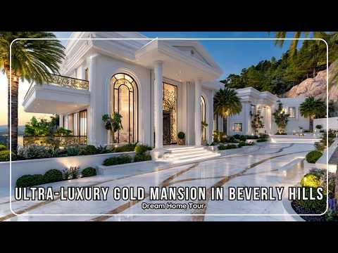 Inside the Most Expensive Beverly Hills Mansion 💎🏛️ | Gold Everywhere Luxury Tour