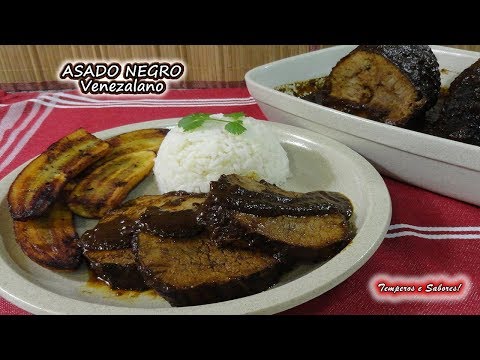 VENEZUELAN BLACK ROAST, a dish of the Gods and very easy