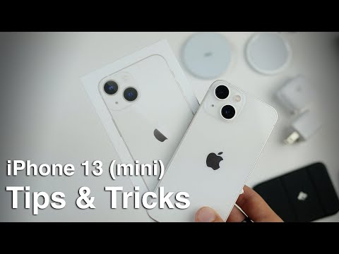 How to use iPhone 13 mini + Tips/Tricks!