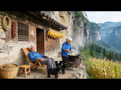 After a three-hour trek, I visited an 80-year-old man in the mountains again