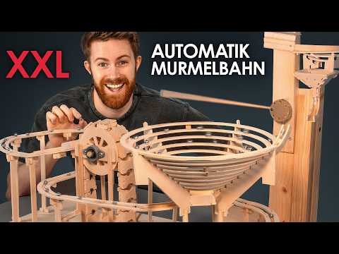 Unendliche XXL-Murmelbahn bauen! (+Magnet-Aufzug)