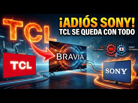 ADIÓS A LOS TELEVISORES SONY: TCL SE ADUEÑA DE TODO!