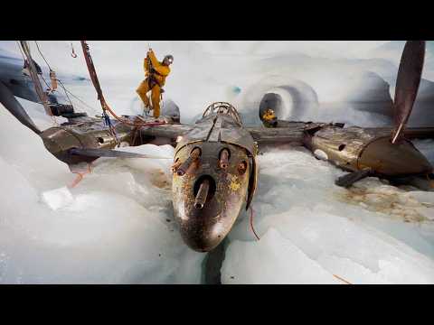 The Airplane Found 264 Feet Underground with the Key Still Inside