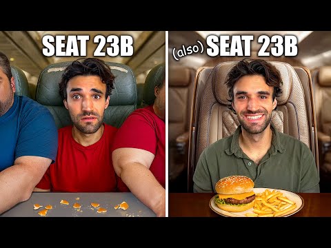 FLYING the SAME SEAT on AMERICA’S WORST Vs. BEST AIRLINE!