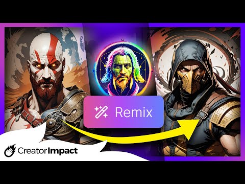 REMIX - Leonardo Ai's nifty new feature! (remix tutorial)