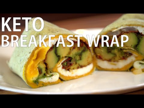 Keto Breakfast Wrap Recipe