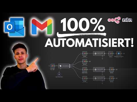 So habe ich mein E-Mail-Postfach KOMPLETT automatisiert!! (N8N Tutorial)