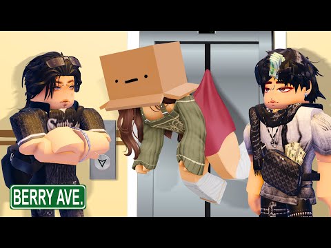 TWO HOTTEST GUYS Are FIGHTING Over Girl WHO WON'T SHOW FACE! 🔥📦... (BerryAvenue RP Story)