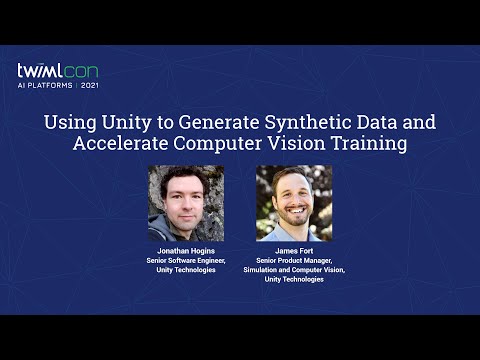 Using Unity to Generate Synthetic data and Accelerate Computer Vision Training