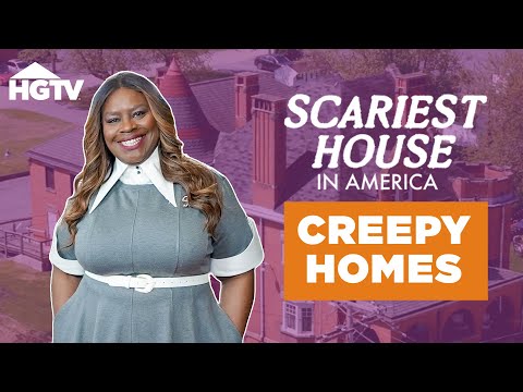 Touring Haunted Homes Across the US - Best Reveals Compilation | Scariest House in America | HGTV