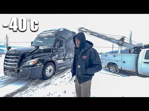 Trucking In The Snow Isn't For The WEAK