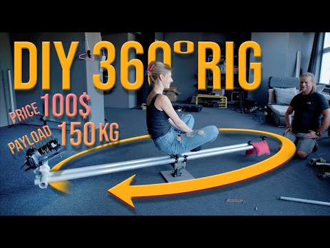 DIY ORBIT CAMERA RIG - super simple, super cheap, super strong.