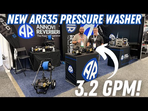 The 3.2 GPM MIC DROP - First Look At The AR635 Pressure Washer!