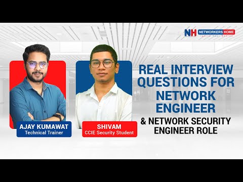 Real Interview Questions for Network Engineer & Network Security Engineer Role #ccie #ccna #ccnp