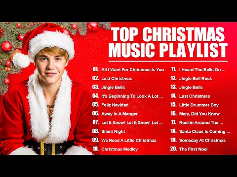 Justin Bieber , Mariah Carey, Ariana Grande 🎄 Christmas Music Playlist | Warm & Cozy Holiday Vibes 🎅