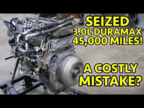 WARRANTY REJECTED!? 2020 Silverado 1500 3.0 Duramax Engine DESTROYED at JUST 45K MILES! LM2 Teardown