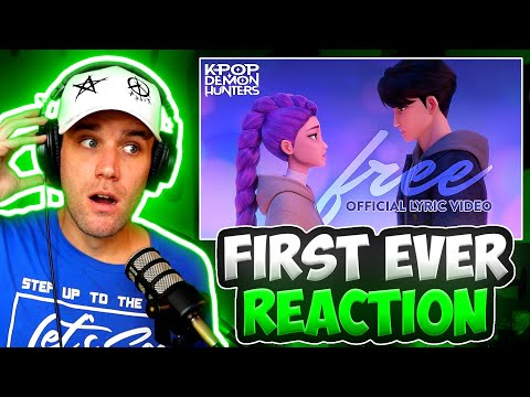 Rapper Reacts to KPop Demon Hunters FOR THE FIRST TIME!! | Free (FIRST REACTION)