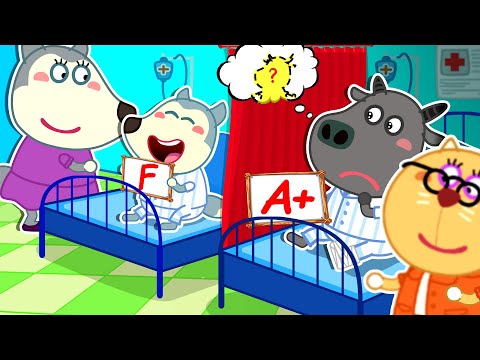 F But Together vs A+ But Alone 😦 Your Parents Always Love You 💖 Kids Cartoon | Moro Learning World
