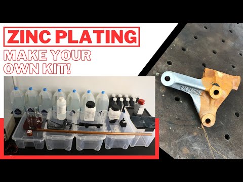 Zinc electroplating - How to make your own kit