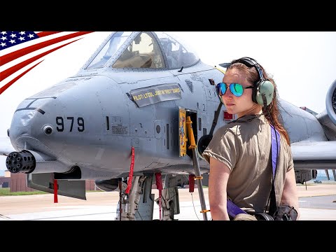 Beautiful Women Keeping A-10s in Top Shape