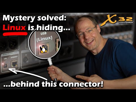 Linux on the Behringer X32? Why? I mean, why not?