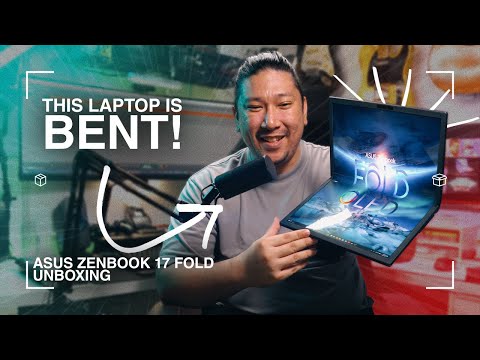THE BIGGEST FOLDING SCREEN I'VE TRIED | ASUS Zenbook 17 Fold OLED Unboxing