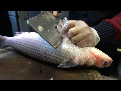Mullet Cutting Skills / 烏魚切割技能 - Taiwanese Seafood