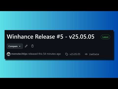 Winhance Release #5 (KEEP Windows 11 Debloated & Optimized)