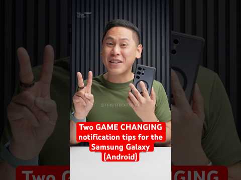 Two GAME CHANGING Notification Tips for the Samsung Galaxy S25 Ultra and Android