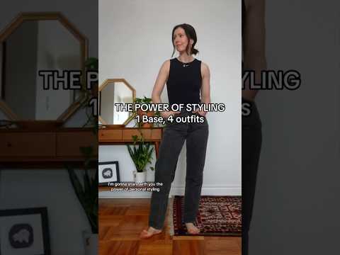 The Power of Styling: 1 base, 4 outfits