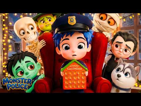 Siapa Yang Ambil Cokelatku? 🍫 Polisi Monster 🚨 Lagu Anak | Monster Police Bahasa Indonesia
