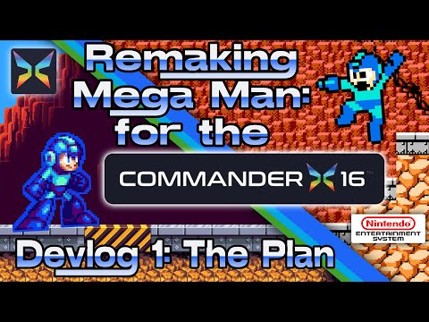 Remaking Mega Man for the Commander X16 | Devlog #1