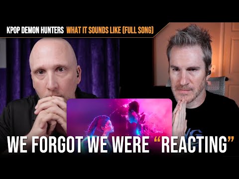 Vocal Coach & Songwriter react to Kpop Demon Hunters - What It Sounds Like (FULL SONG!)
